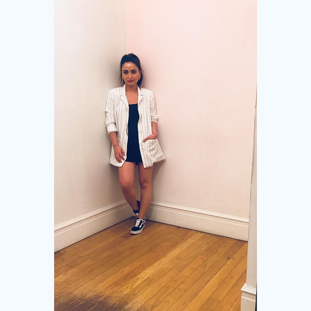 White blazer jacket