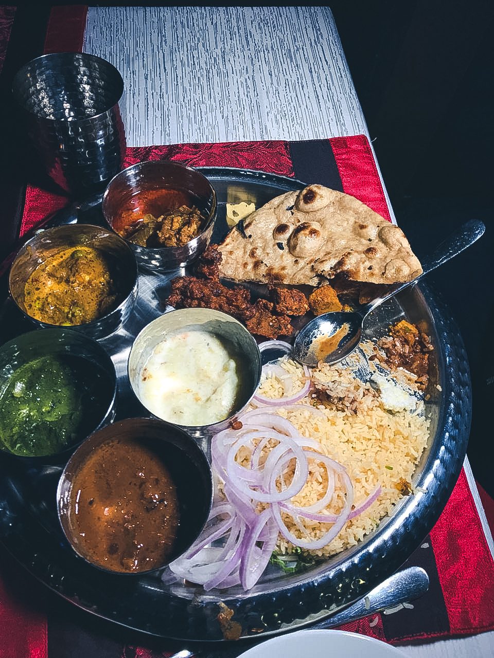 Garwhali Thali in Sterling Resorts