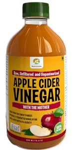 NutrineLife Pure and Natural Apple Cider Vinegar ACV with Mother