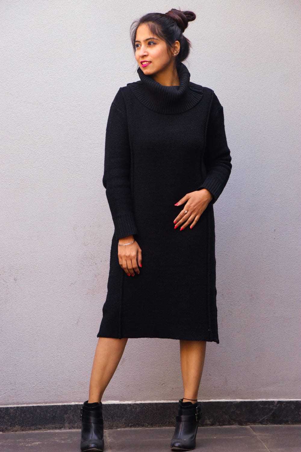 shein sweater dress