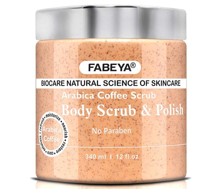 Fabeya Arabica coffee body scrub and polish Review