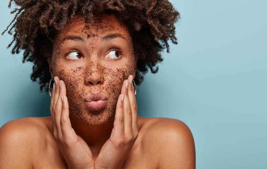 coffee face mask